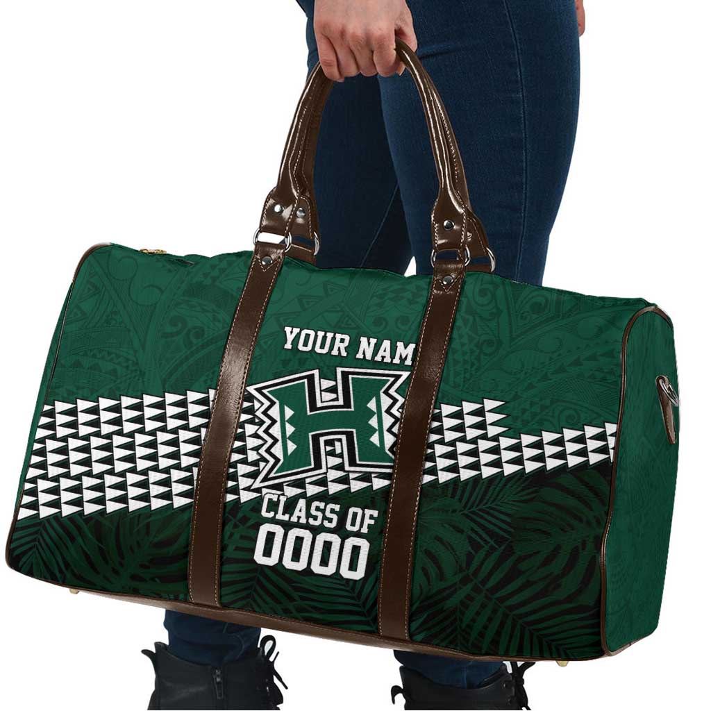 Hawaii Rainbow Warriors Alumni Custom Travel Bag Kanaka Arrows Tropical Vibes LT7 - Polynesian Pride