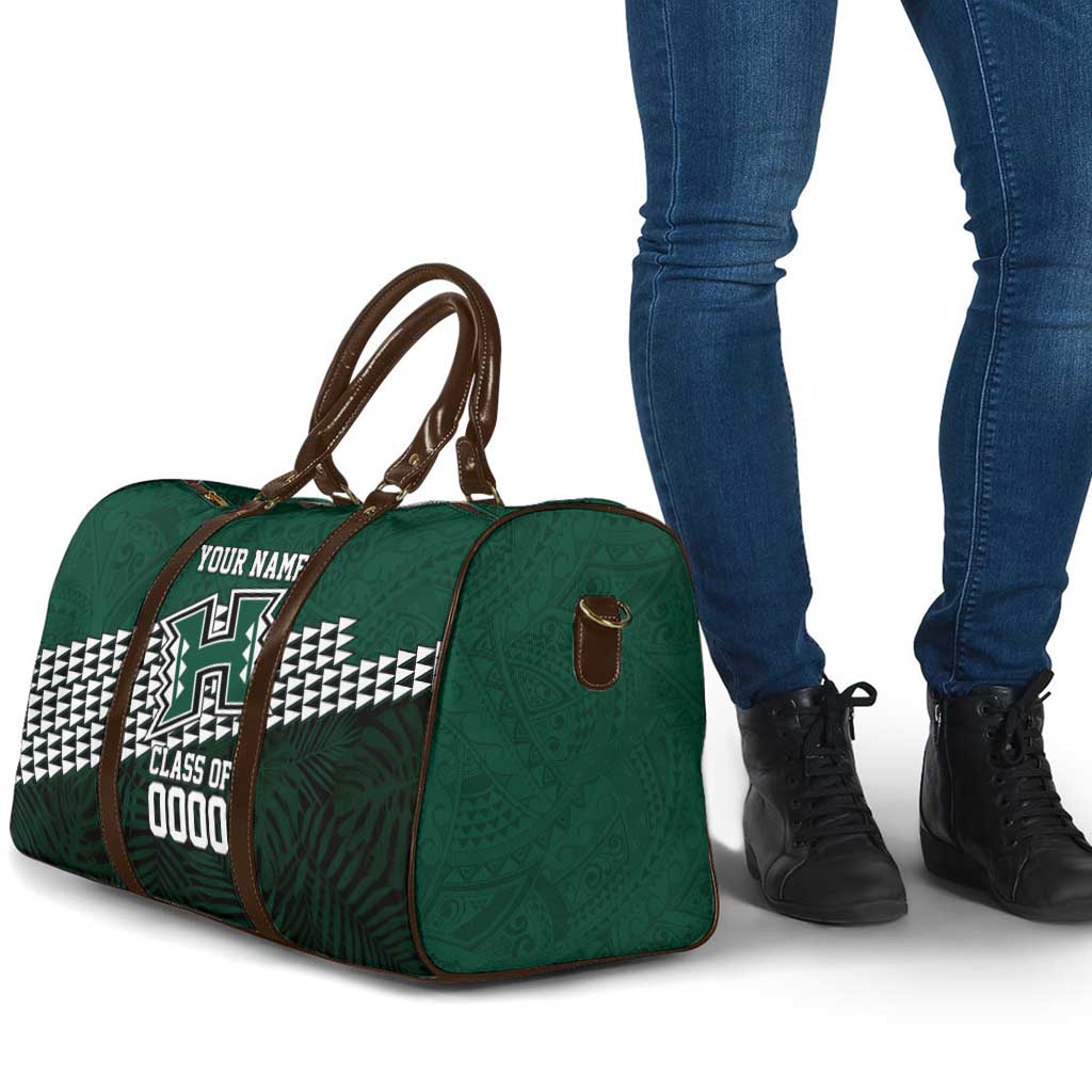 Hawaii Rainbow Warriors Alumni Custom Travel Bag Kanaka Arrows Tropical Vibes LT7 - Polynesian Pride