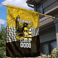 Hawaii Nanakuli High Alumni Custom Garden Flag Kanaka Arrows Tropical Vibes