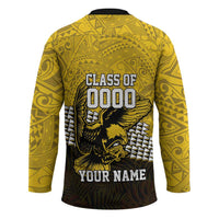 Hawaii Nanakuli High Alumni Custom Hockey Jersey Kanaka Arrows Tropical Vibes