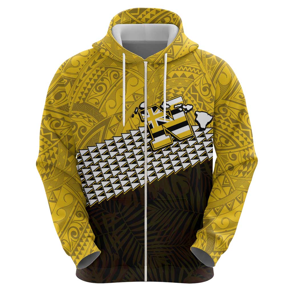 Hawaii Nanakuli High Alumni Custom Hoodie Kanaka Arrows Tropical Vibes
