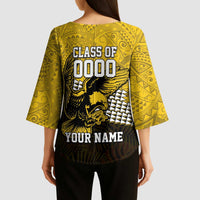 Hawaii Nanakuli High Alumni Custom Kimono Sleeve Blouse Kanaka Arrows Tropical Vibes LT7 - Polynesian Pride