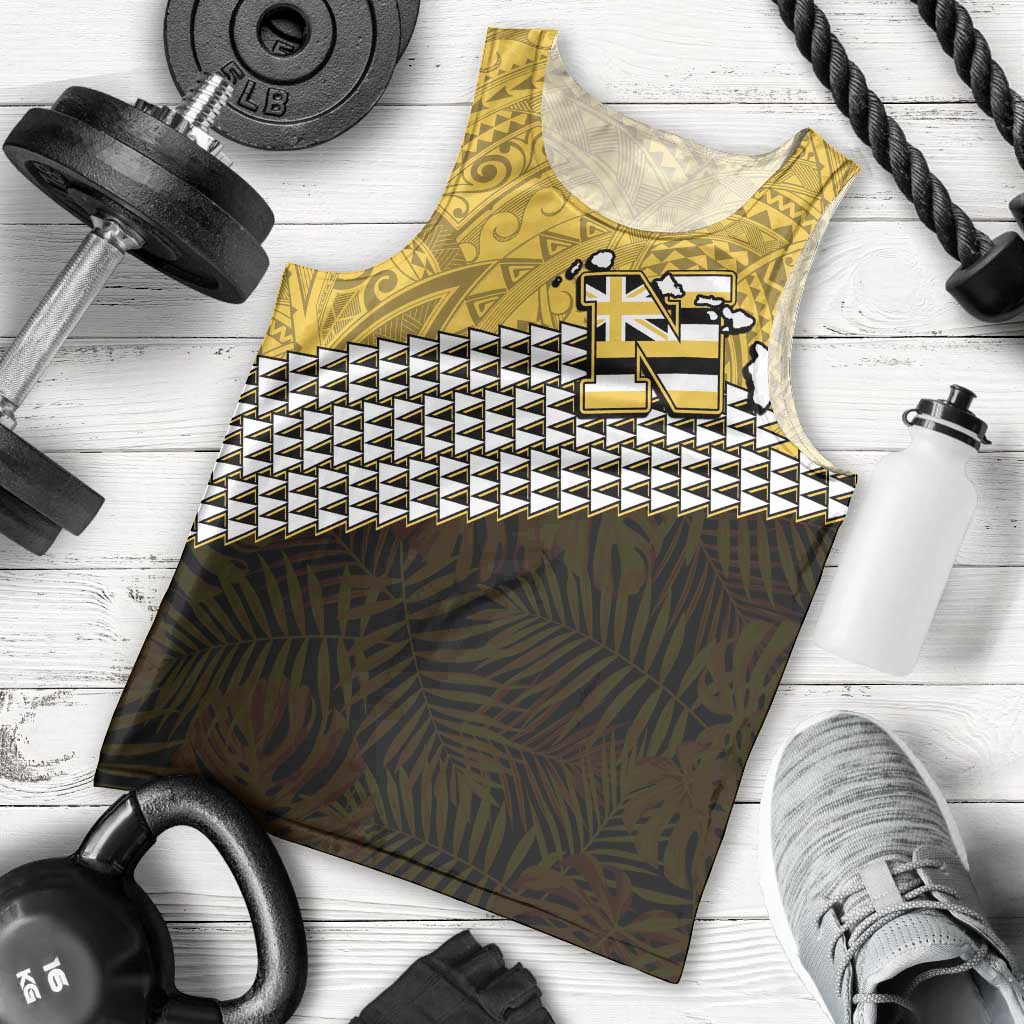 Hawaii Nanakuli High Alumni Custom Men Tank Top Kanaka Arrows Tropical Vibes