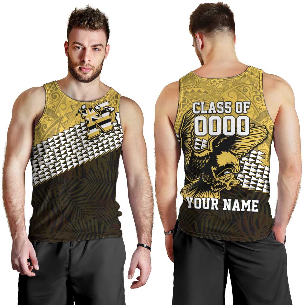 Hawaii Nanakuli High Alumni Custom Men Tank Top Kanaka Arrows Tropical Vibes