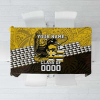 Hawaii Nanakuli High Alumni Custom Tablecloth Kanaka Arrows Tropical Vibes