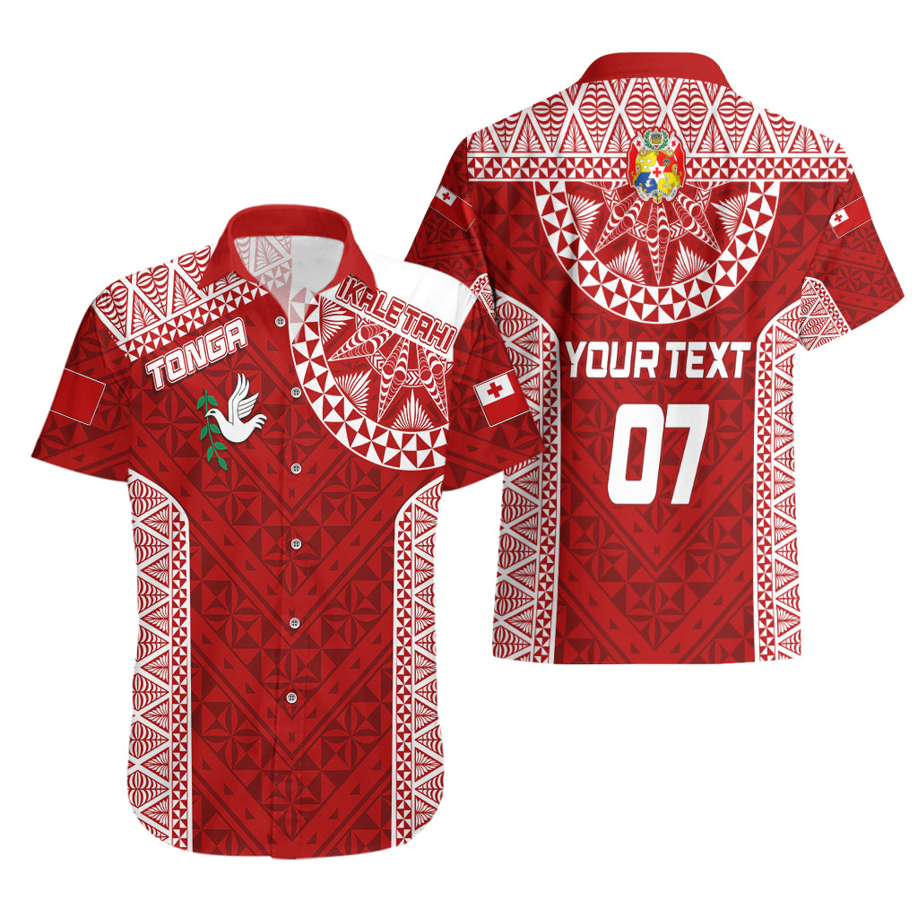 Personalised Tonga Rugby Hawaiian Shirt Ikale Tahi Champions World Cup 2023 LT7 - Polynesian Pride
