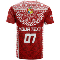 Personalised Tonga Rugby T Shirt Ikale Tahi Champions World Cup 2023 LT7 - Polynesian Pride
