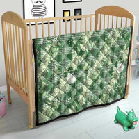 Green Palaka Hawaii Cowboy Christmas Quilt Paniolo Mix Maile Lei - Polynesian Pride