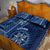 Samoa Siapo Motif Quilt Bed Set Classic Style - Bue Ver LT7 - Polynesian Pride