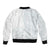 Samoa White Sunday Bomber Jacket Classic Siapo Style LT7 - Polynesian Pride