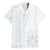 Samoa White Sunday Family Matching Tank Maxi Dress and Hawaiian Shirt Classic Siapo Style LT7 Dad's Shirt - Short Sleeve White - Polynesian Pride