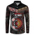 Aotearoa and Australia Indigenous Button Sweatshirt Stand Together For Te Tiriti