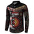 Aotearoa and Australia Indigenous Button Sweatshirt Stand Together For Te Tiriti