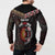 Aotearoa and Australia Indigenous Button Sweatshirt Stand Together For Te Tiriti