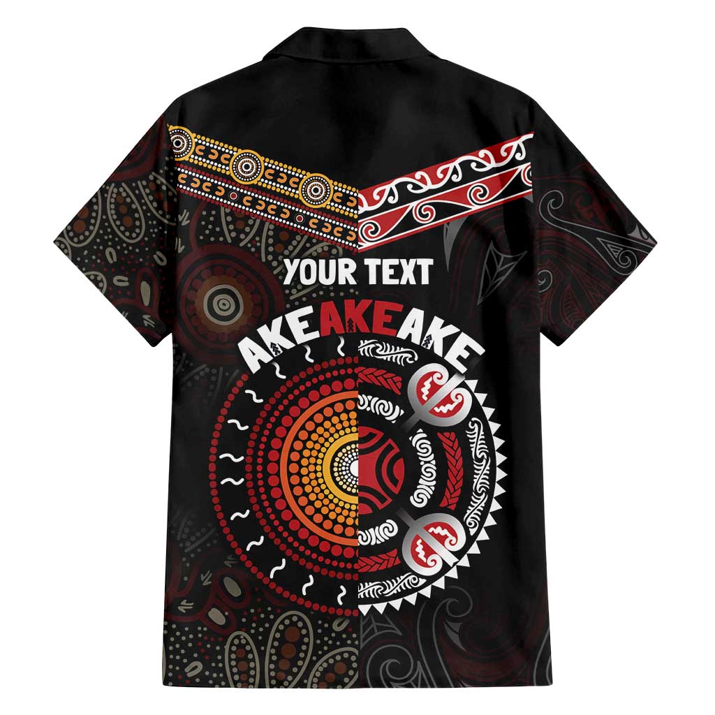 Aotearoa and Australia Indigenous Family Matching Tank Maxi Dress and Hawaiian Shirt Stand Together For Te Tiriti LT7 - Polynesian Pride