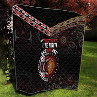 Aotearoa and Australia Indigenous Quilt Stand Together For Te Tiriti