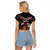 Aotearoa and Australia Indigenous Raglan Cropped T Shirt Stand Together For Te Tiriti