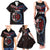 Aotearoa and Samoa Together For Te Tiriti Family Matching Tank Maxi Dress and Hawaiian Shirt Kowhaiwhai Mix Siapo - Flag Color