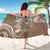 Polynesia Tribal Sarong Mocha Plumeria Tentacles
