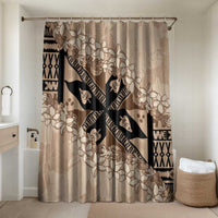 Bula Fiji Plumeria Tagimoucia Salusalu Beige Bathroom Set Kaiviti Masi - Polynesian Pride