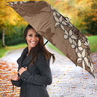 Bula Fiji Plumeria Tagimoucia Salusalu Mocha Umbrella Kaiviti Masi - Polynesian Pride