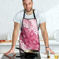 Bula Fiji Plumeria Tagimoucia Salusalu Pink Apron Kaiviti Masi - Polynesian Pride
