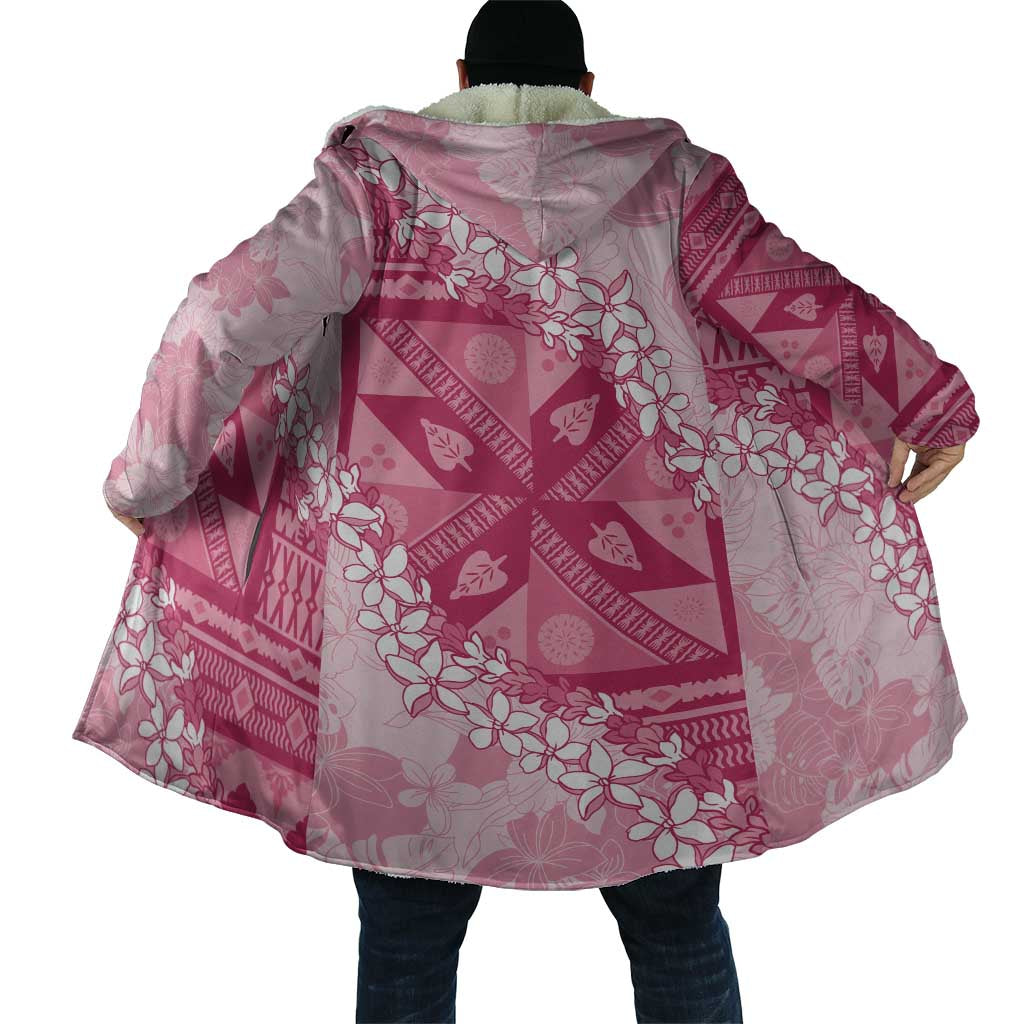 Bula Fiji Plumeria Tagimoucia Salusalu Pink Cloak Kaiviti Masi - Polynesian Pride