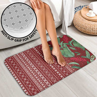 Women's Day Samoa Malu Tattoo Inspired Mix Teuila Bathroom Set Scarlet LT7 - Polynesian Pride