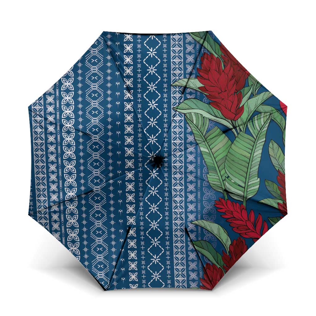 Women's Day Samoa Malu Tattoo Inspired Mix Teuila Umbrella Royal Blue