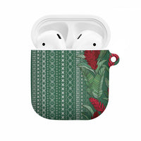 Women's Day Samoa Malu Tattoo Inspired Mix Teuila AirPods Case Sage Green LT7 Sage Green - Polynesian Pride