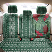 Women's Day Samoa Malu Tattoo Inspired Mix Teuila Back Car Seat Cover Sage Green