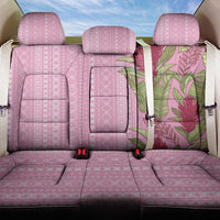 Women's Day Samoa Malu Tattoo Inspired Mix Teuila Back Car Seat Cover Rose Pink