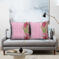 Women's Day Samoa Malu Tattoo Inspired Mix Teuila Pillow Cover Rose Pink