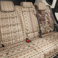 Women's Day Samoa Malu Tattoo Inspired Mix Teuila Back Car Seat Cover Vintage Tapa