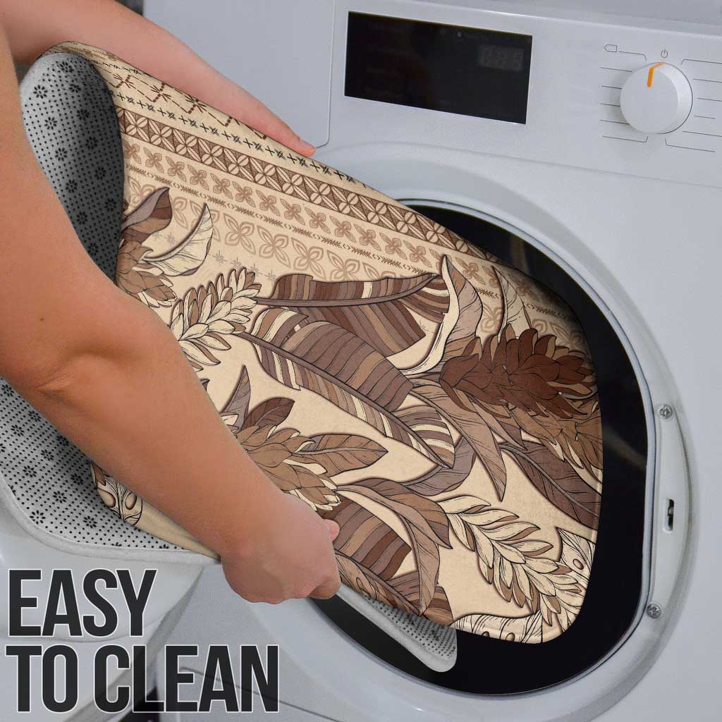 Women's Day Samoa Malu Tattoo Inspired Mix Teuila Bathroom Set Vintage Tapa