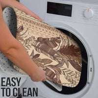 Women's Day Samoa Malu Tattoo Inspired Mix Teuila Bathroom Set Vintage Tapa