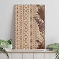 Women's Day Samoa Malu Tattoo Inspired Mix Teuila Canvas Wall Art Vintage Tapa