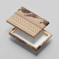 Women's Day Samoa Malu Tattoo Inspired Mix Teuila Canvas Wall Art Vintage Tapa