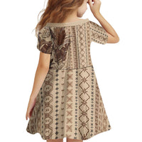 Women's Day Samoa Malu Tattoo Inspired Mix Teuila Family Matching Mermaid Dress and Hawaiian Shirt Vintage Tapa