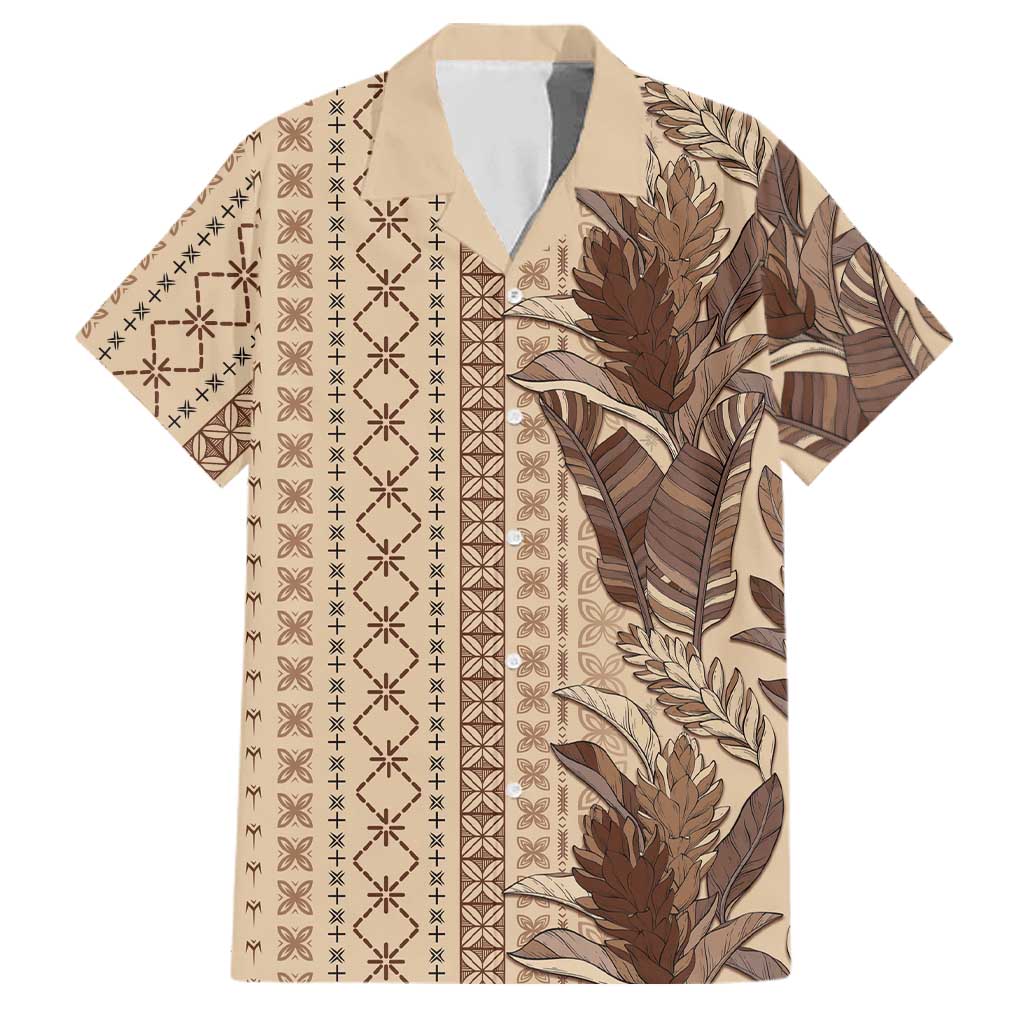 Women's Day Samoa Malu Tattoo Inspired Mix Teuila Family Matching Off The Shoulder Long Sleeve Dress and Hawaiian Shirt Vintage Tapa