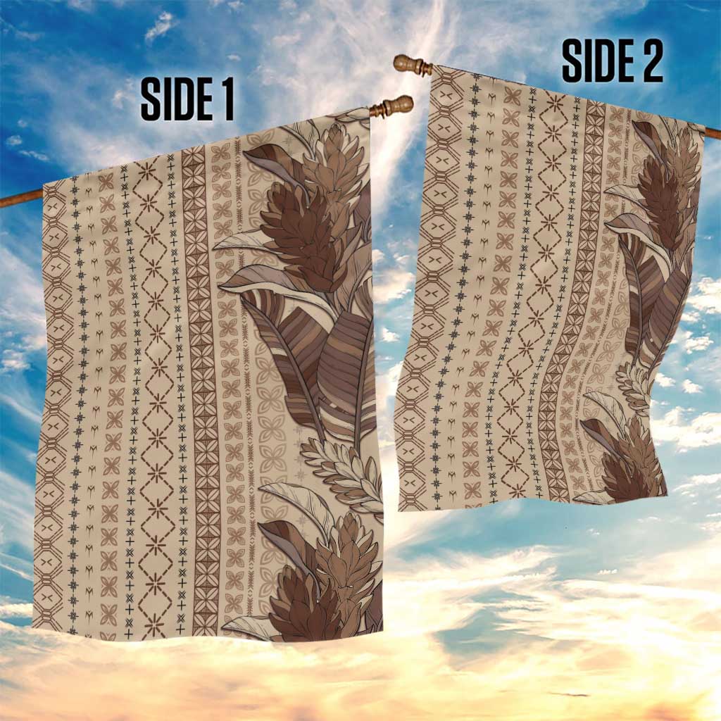 Women's Day Samoa Malu Tattoo Inspired Mix Teuila Garden Flag Vintage Tapa