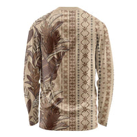 Women's Day Samoa Malu Tattoo Inspired Mix Teuila Long Sleeve Shirt Vintage Tapa