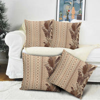 Women's Day Samoa Malu Tattoo Inspired Mix Teuila Pillow Cover Vintage Tapa
