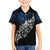 Maori Matariki Family Matching Long Sleeve Bodycon Dress and Hawaiian Shirt Landscape Styled Fern - Galaxy