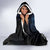 Maori Matariki Hooded Blanket Landscape Styled Fern - Galaxy