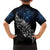 Maori Matariki Kid Hawaiian Shirt Landscape Styled Fern - Galaxy