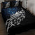 Maori Matariki Quilt Bed Set Landscape Styled Fern - Galaxy