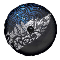 Maori Matariki Spare Tire Cover Landscape Styled Fern - Galaxy LT7 - Polynesian Pride