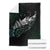 Maori Matariki Blanket Landscape Styled Fern - Paua Shell