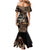 Samoa Manuia le Aso Tuto'atasi Mermaid Dress Siapo Mamanu Mix Tatau Marlin
